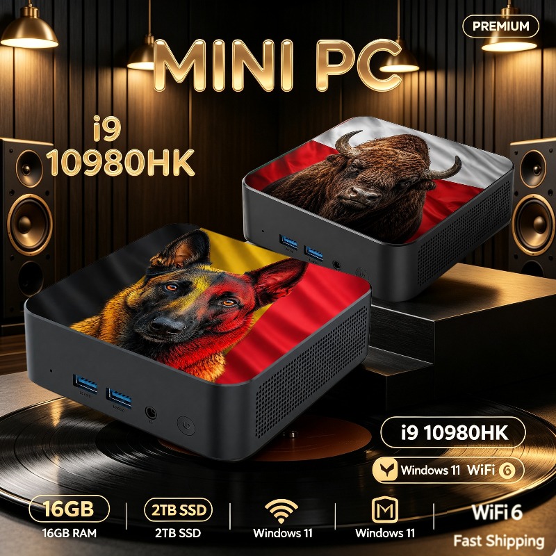 Mini Pc Windows - Intel Core i9 10980HK Small Desktop