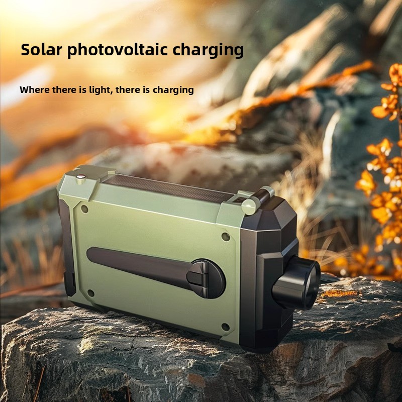 Survival Radio-Emergency Hand  - Solar Powered Charger recension och pris