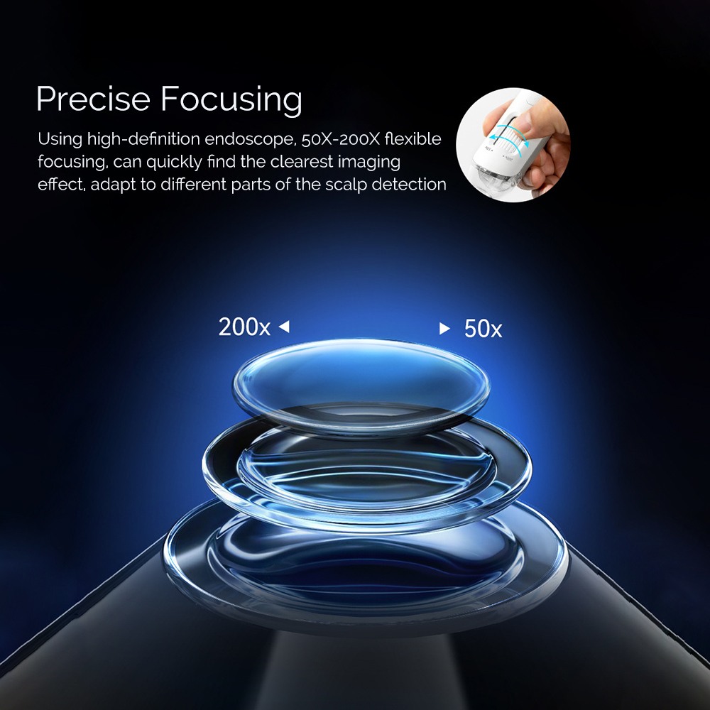 New 50X/200X Hair Follicles Sc - Electronics Quiz recension och pris
