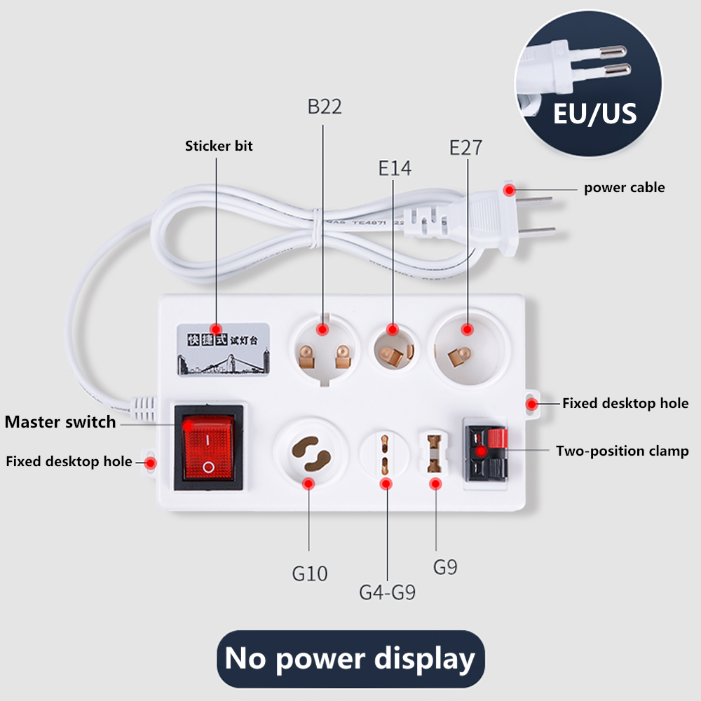 Led Tester for E27 B22 E14 Lig - Electronics Quiz recension och pris