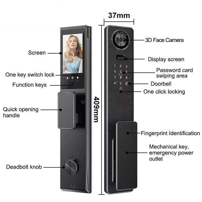 Tuya WiFi Smart Door Lock, Hom - Electronics & Gadgets Starting With V recension och pris