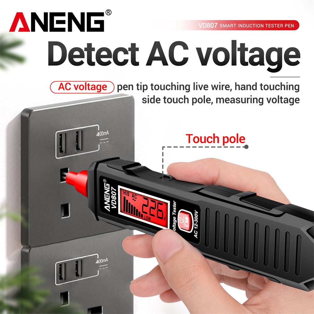 ANENG VD807 One-word Induction - Electronics Quiz recension och pris