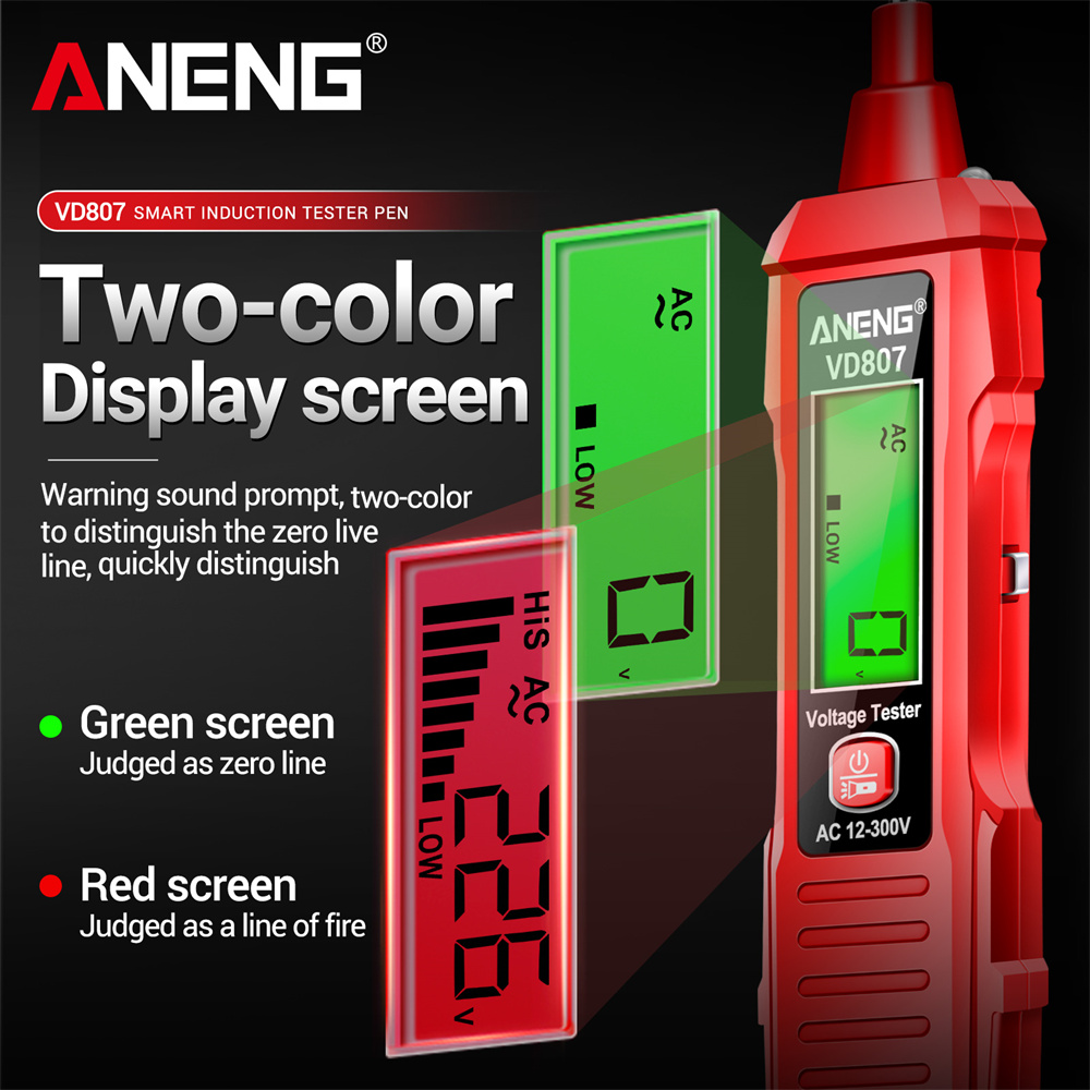 ANENG VD807 One-word Induction - Electronics Quiz recension och pris