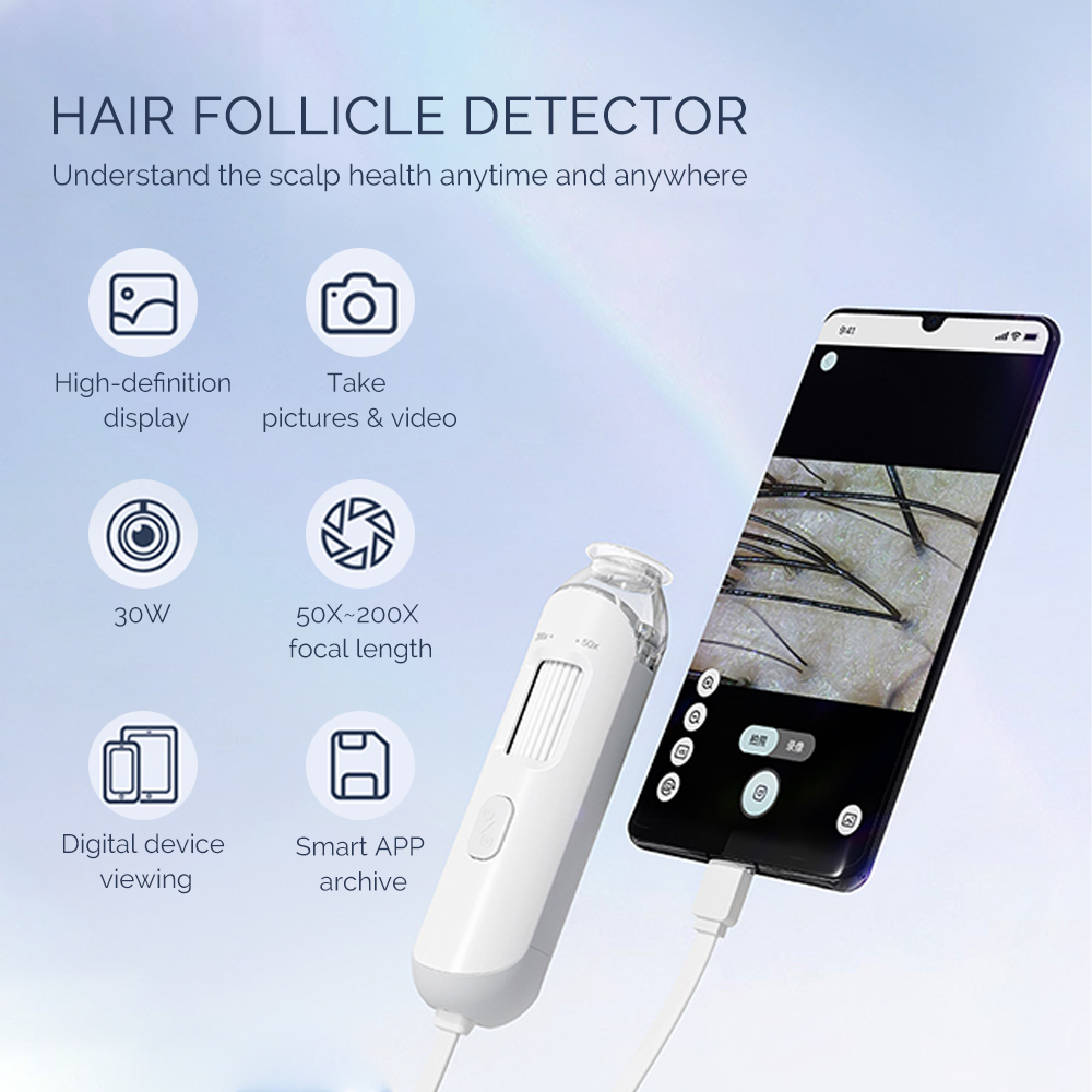 Visual Dermatoscope Scalp Dete - Electronics Quiz recension och pris