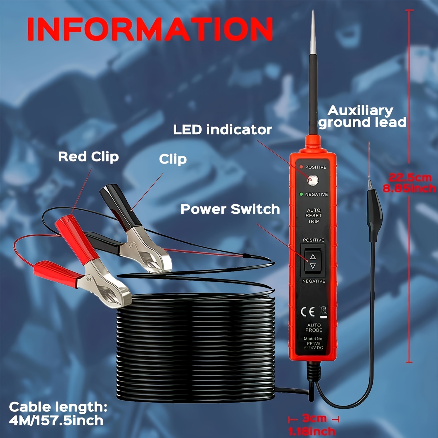 6V-24V Dc Multifunctional Auto - Electronics Quiz recension och pris