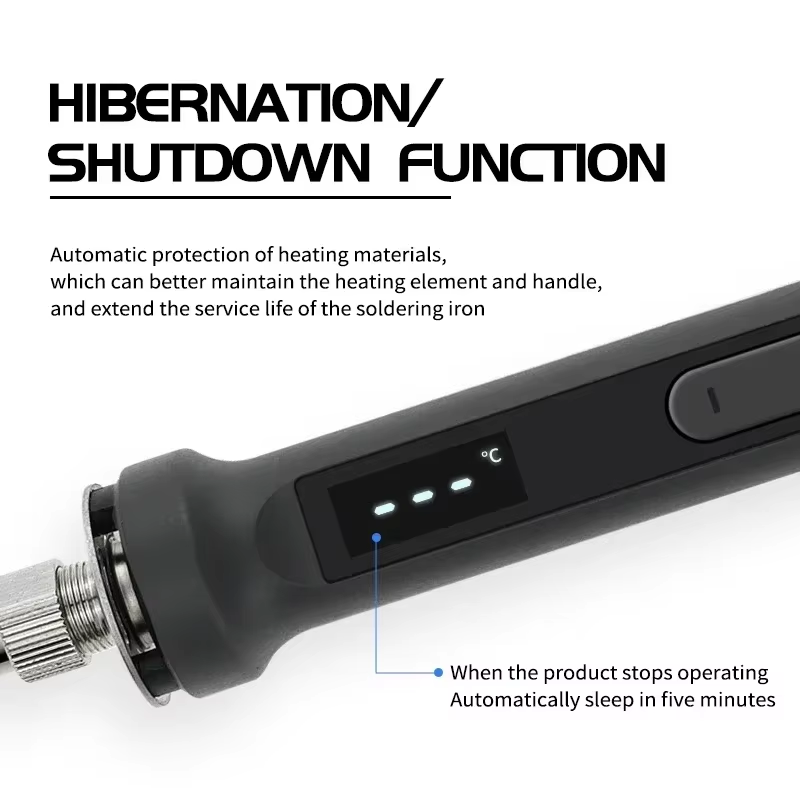 100W Digital Soldering Iron Ki - Gadgets For Electronics recension och pris