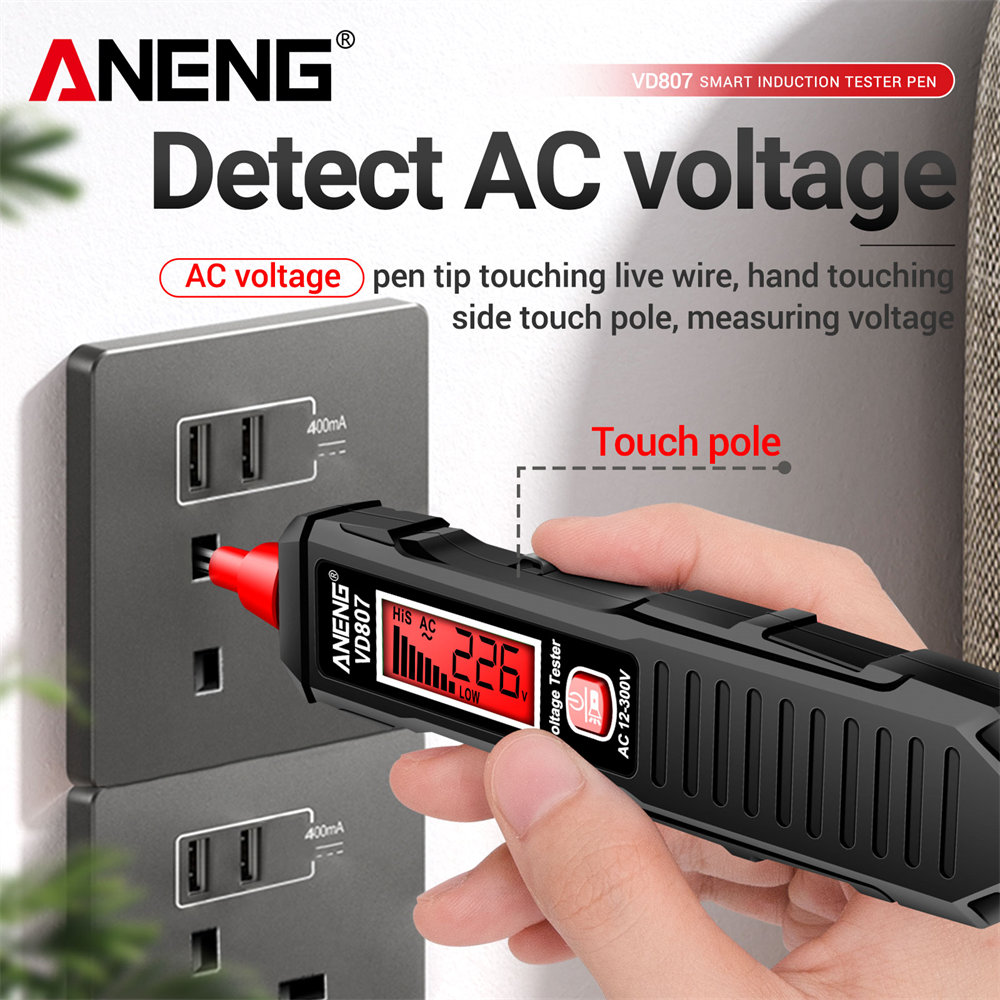 ANENG VD807 One-word Induction - Electronics Quiz recension och pris