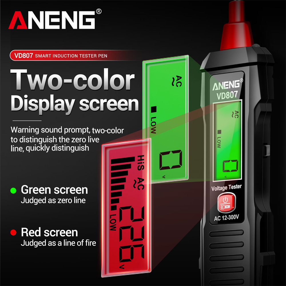ANENG VD807 One-word Induction - Electronics Quiz recension och pris