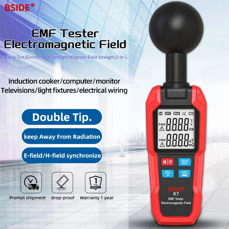 2025 EMF Meter Electric Magnet - Electronics Quiz recension och pris