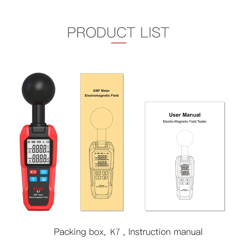 2025 EMF Meter Electric Magnet - Electronics Quiz recension och pris