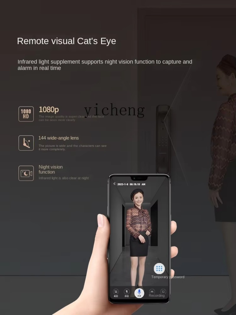 C19- Face Cat Eye Smart Door L - Electronics & Gadgets Starting With V recension och pris