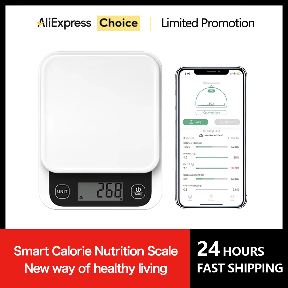 5kg/0.1g/1g Smart Kitchen Scal - Electronics Quiz recension och pris