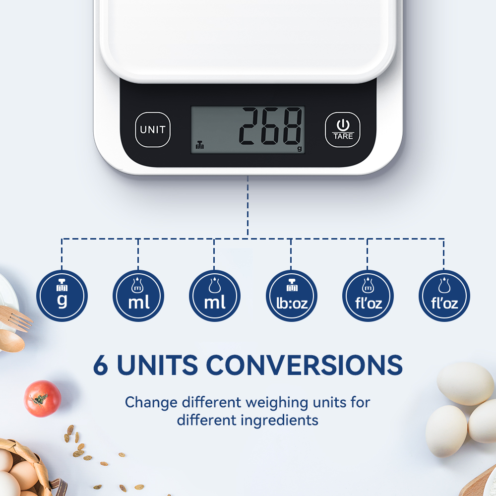 5kg/0.1g/1g Smart Kitchen Scal - Electronics Quiz recension och pris